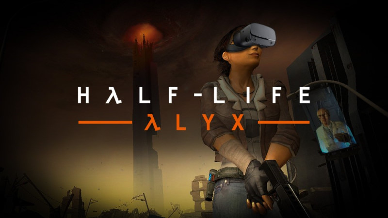 Here's a look at Half-Life: Alyx being played without VR