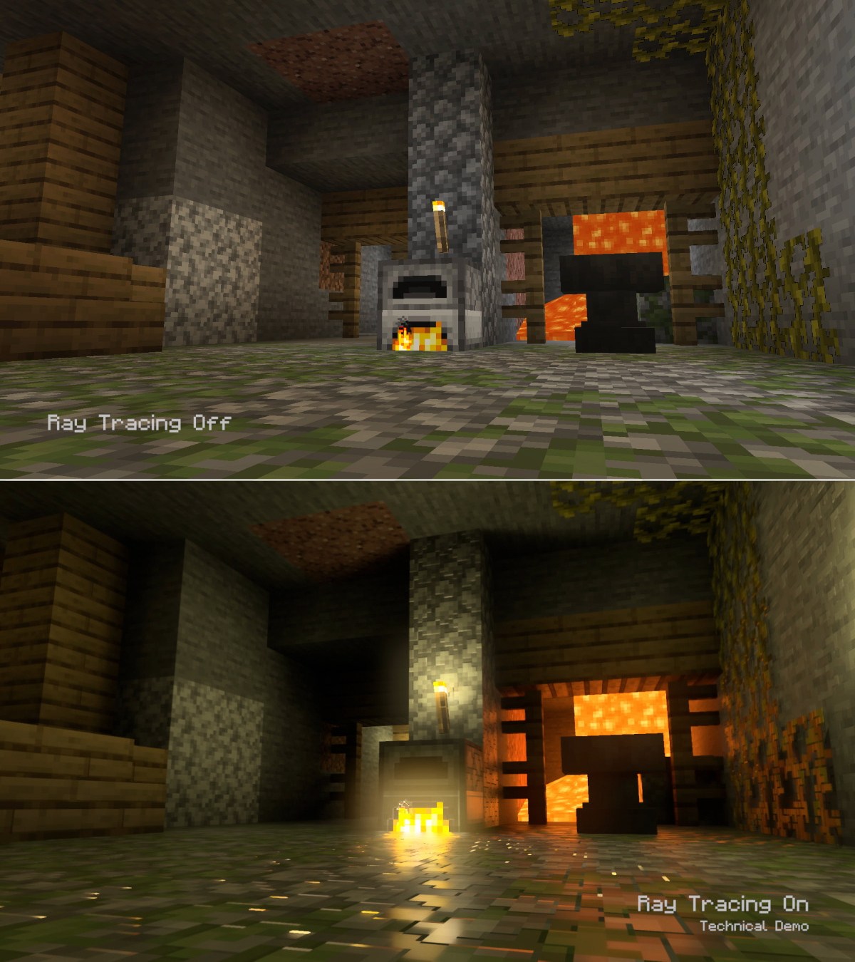 Image: Raytracing in Minecraft. (minecraft-raytracing.jpg)